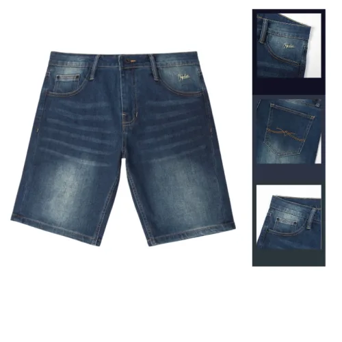 Nguồn hàng sỉ quần Short Jeans Nam Denim Nam Diagonal Old Sailor - 7186