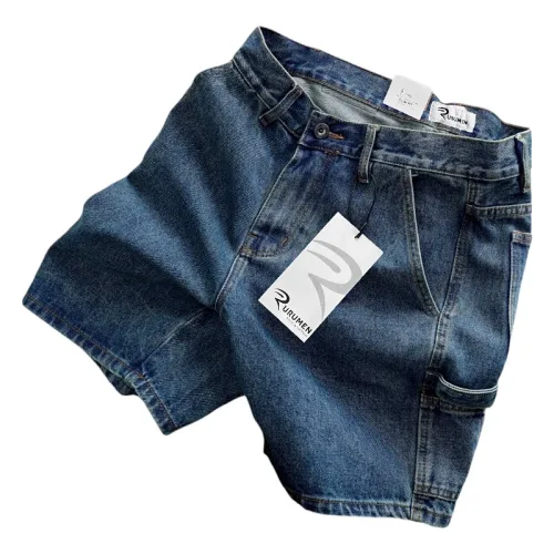 Nguồn hàng sỉ quần Short Jeans Nam Rurumen Cao Cấp Chất Liệu Co Giãn (Có size 36)