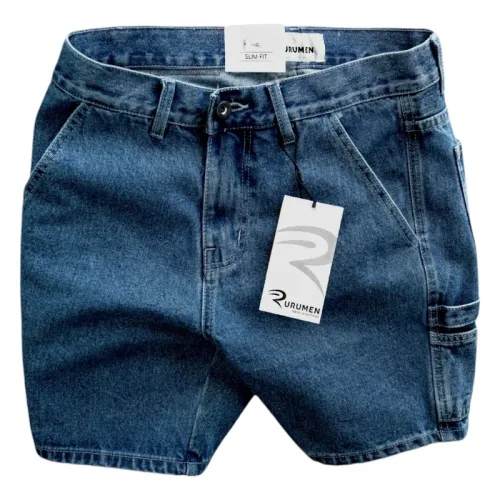 Nguồn hàng sỉ quần Short Jeans Nam Rurumen Cao Cấp Chất Liệu Co Giãn (Có size 36)