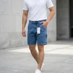Nguồn hàng sỉ quần Short Jeans Nam Rurumen Cao Cấp Chất Liệu Co Giãn (Có size 36)