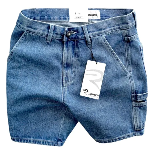 Nguồn hàng sỉ quần Short Jeans Nam Rurumen Cao Cấp Chất Liệu Co Giãn (Có size 36)