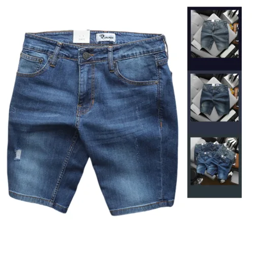 Nơi lấy sỉ quần Short Jeans Nam Rurumen Cao Cấp Chất Liệu Co Giãn Size Từ 50kg-90kg (Có size 36) – một lựa chọn đáng tham khảo trong quần jeans nam