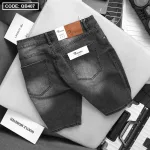 Quần short jeans Rurumen dành cho nam, phối logo cao cấp VNXK (có size 36)