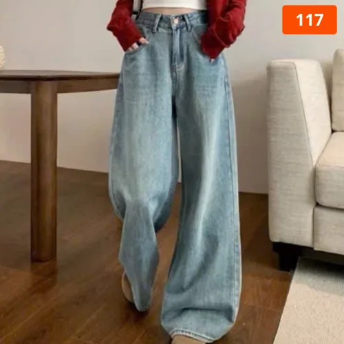 Quần Short Jeans Nữ QG308 Ống Suông, Dáng Bí Ngô, Chất Vải Dày Mềm