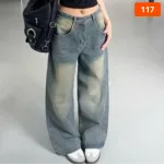 Quần Short Jeans Nữ QG308 Ống Suông, Dáng Bí Ngô, Chất Vải Dày Mềm