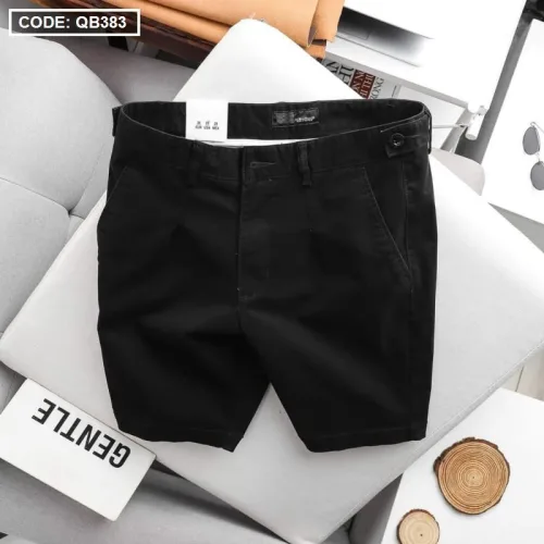Quần short nam kaki cao cấp phối nút, co giãn, có size 36