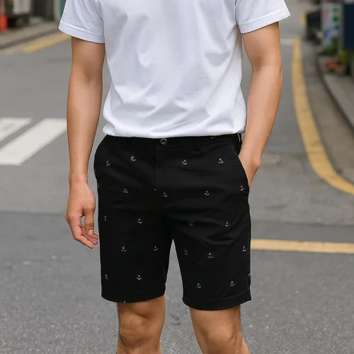 Nơi lấy sỉ quần Short Kaki Nam Cao Cấp In Logo Mũi Neo