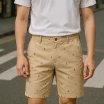 Nơi lấy sỉ quần Short Kaki Nam Cao Cấp In Logo Mũi Neo