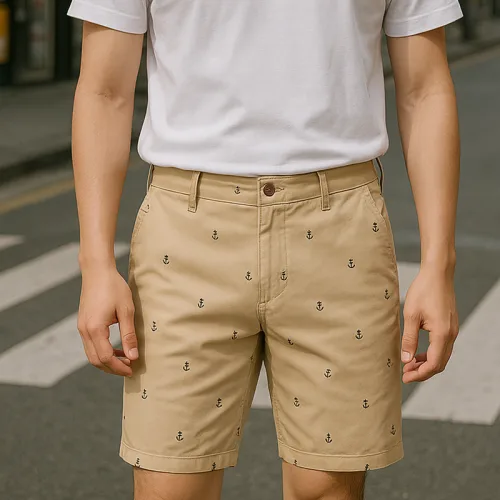 Nơi lấy sỉ quần Short Kaki Nam Cao Cấp In Logo Mũi Neo