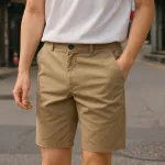 Chỗ sỉ quần Short Kaki Nam Cao Cấp Rurumen