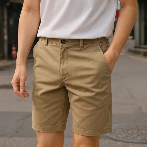 Chỗ sỉ quần Short Kaki Nam Cao Cấp Rurumen