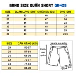 Chỗ sỉ quần Short Kaki Nam Cao Cấp Rurumen