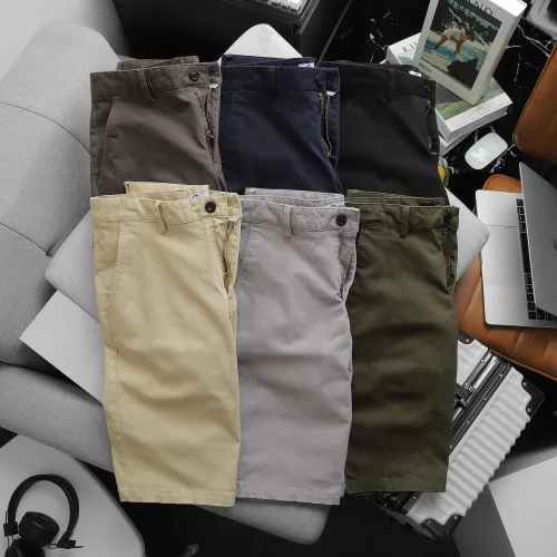 Shop sỉ quần Short Kaki Nam Chất Co GiãnCao Cấp