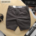 Quần short nam kaki co giãn Rurumen họa tiết nhí QB415
