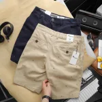 Quần short nam kaki co giãn Rurumen họa tiết nhí QB415