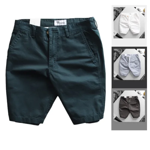 Nơi lấy sỉ quần Short Kaki Nam Trơn Rurumen Cao Cấp
