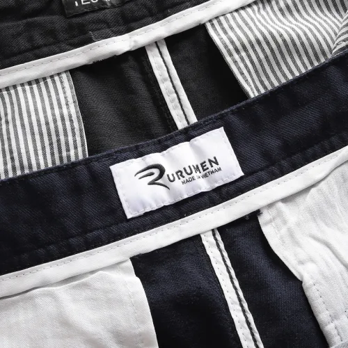 Nơi lấy sỉ quần Short Kaki Nam Trơn Rurumen Cao Cấp