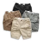 Chỗ sỉ quần Short Kaki Túi Hộp Rurumen