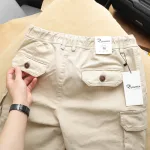 Chỗ sỉ quần Short Kaki Túi Hộp Rurumen