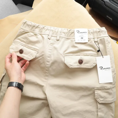 Chỗ sỉ quần Short Kaki Túi Hộp Rurumen