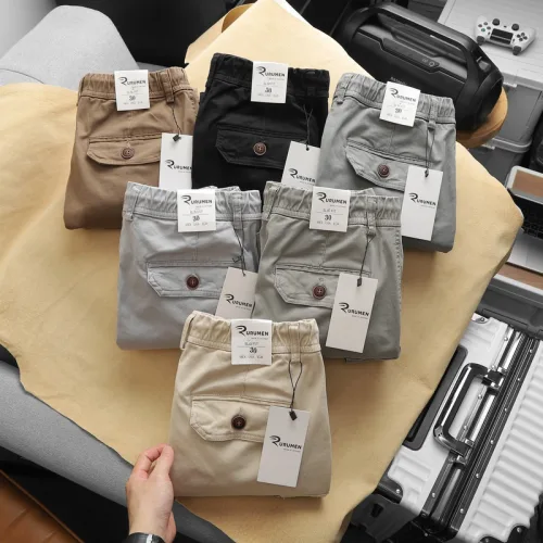 Chỗ sỉ quần Short Kaki Túi Hộp Rurumen