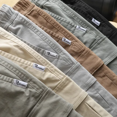 Chỗ sỉ quần Short Kaki Túi Hộp Rurumen