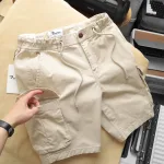 Chỗ sỉ quần Short Kaki Túi Hộp Rurumen