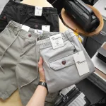 Chỗ sỉ quần Short Kaki Túi Hộp Rurumen