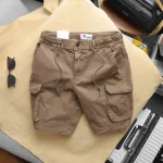 Chỗ sỉ quần Short Kaki Túi Hộp Rurumen