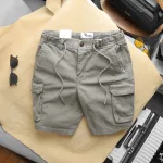 Chỗ sỉ quần Short Kaki Túi Hộp Rurumen
