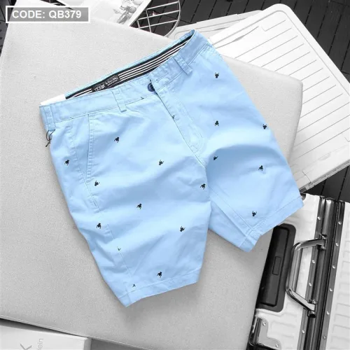 Chuyên sỉ quần short nam kaki in họa tiết đẹp