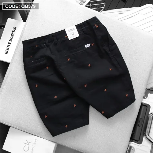 Chuyên sỉ quần short nam kaki in họa tiết đẹp