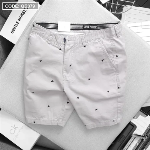 Chuyên sỉ quần short nam kaki in họa tiết đẹp