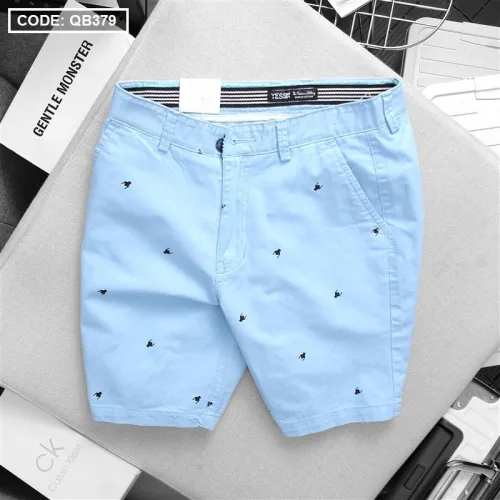 Chuyên sỉ quần short nam kaki in họa tiết đẹp