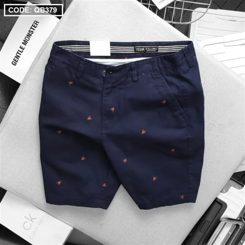 Chuyên sỉ quần short nam kaki in họa tiết đẹp