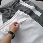 Nguồn hàng sỉ quần Short Nam - Quần Đùi Nam - Quần Nam Chất Liệu Vải Cá Sấu Karo Phối 2 Màu Trẻ Trung Năng Động (Size Từ M - XXL)
