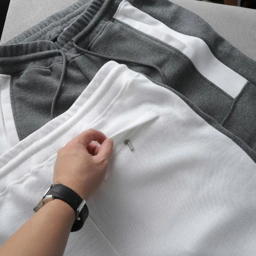Nguồn hàng sỉ quần Short Nam - Quần Đùi Nam - Quần Nam Chất Liệu Vải Cá Sấu Karo Phối 2 Màu Trẻ Trung Năng Động (Size Từ M - XXL)