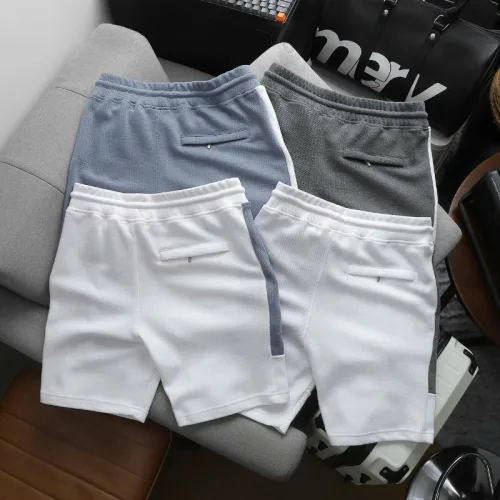 Nguồn hàng sỉ quần Short Nam - Quần Đùi Nam - Quần Nam Chất Liệu Vải Cá Sấu Karo Phối 2 Màu Trẻ Trung Năng Động (Size Từ M - XXL)