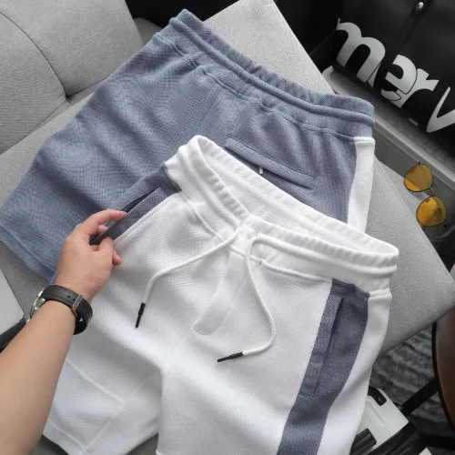 Nguồn hàng sỉ quần Short Nam - Quần Đùi Nam - Quần Nam Chất Liệu Vải Cá Sấu Karo Phối 2 Màu Trẻ Trung Năng Động (Size Từ M - XXL)