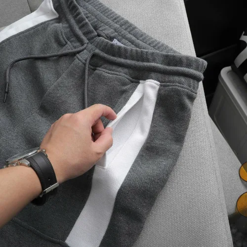 Nguồn hàng sỉ quần Short Nam - Quần Đùi Nam - Quần Nam Chất Liệu Vải Cá Sấu Karo Phối 2 Màu Trẻ Trung Năng Động (Size Từ M - XXL)