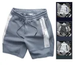 Nguồn hàng sỉ quần Short Nam - Quần Đùi Nam - Quần Nam Chất Liệu Vải Cá Sấu Karo Phối 2 Màu Trẻ Trung Năng Động (Size Từ M - XXL)