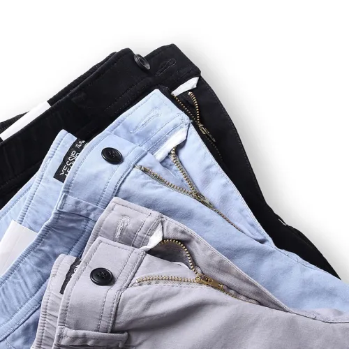 Nguồn hàng sỉ quần Short Nam Kaki Lưng Thun Co Giãn Yessir Cao Cấp (Có Size 36)