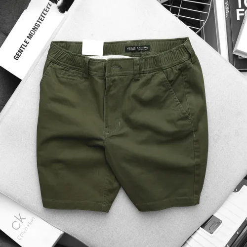 Nguồn hàng sỉ quần Short Nam Kaki Lưng Thun Co Giãn Yessir Cao Cấp (Có Size 36)