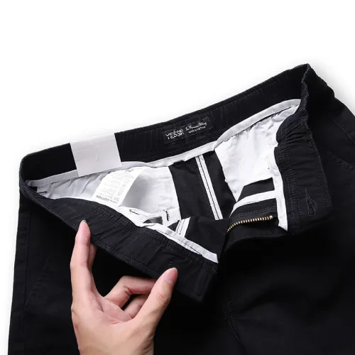 Nguồn hàng sỉ quần Short Nam Kaki Lưng Thun Co Giãn Yessir Cao Cấp (Có Size 36)