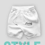 Quần Short Nam Thun In Chữ Chicago Dáng Thể Thao