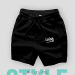 Quần Short Nam Thun In Chữ Chicago Dáng Thể Thao
