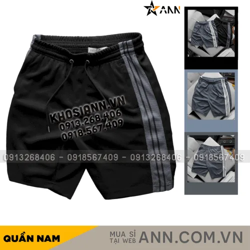 Quần Short Nam Pack Horse Thun Viền Sọc Thể Thao