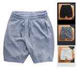 Quần Short Nam Vải Thun Thêu Chữ Boston
