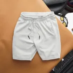 Quần Short Nam Vải Thun Thêu Chữ Boston