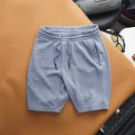 Quần Short Nam Vải Thun Thêu Chữ Boston